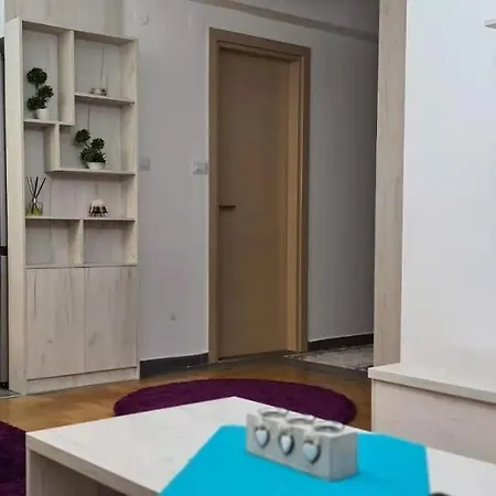 Stylish Violet & Modern Apartment